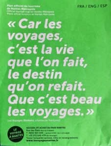 Le Voyage à Nantes 2023 Barbara Les Voyages