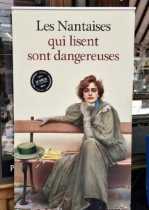 vitrine librairie Coiffard Nantes