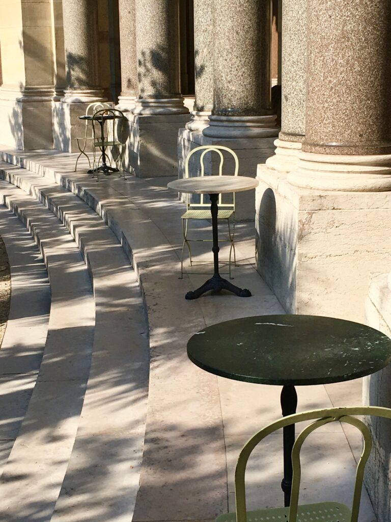 Petit Palais Paris Terrasse du café