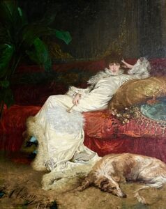 Portrait de Sarah Bernhardt Gerorges Clairin Petit Palais Paris