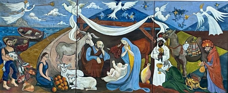 Triptyque Cathédrale de Saint-Gabriel ile Rodrigues
