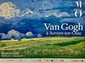 Affiche exposition Van Gogh à Auvers-sur-Oise Musée d'Orsay