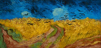 Vincent Van Gogh Champ de blé aux corbeaux