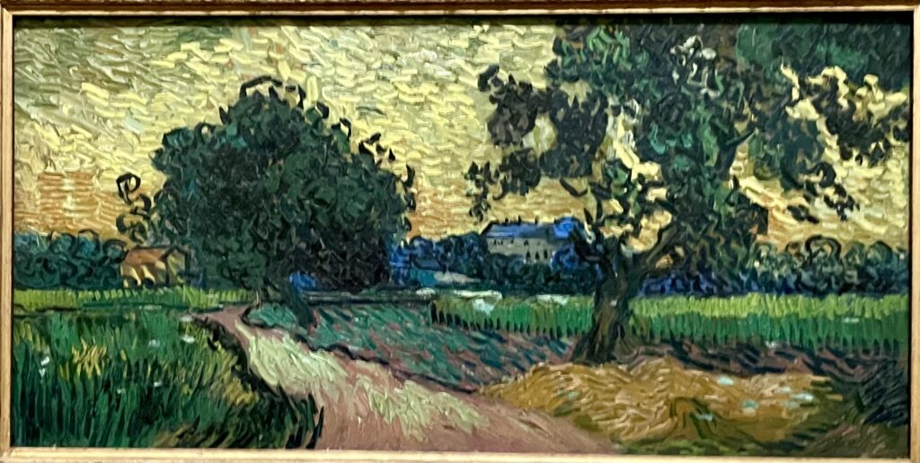 Vincent Van Gogh Paysage au crépuscule