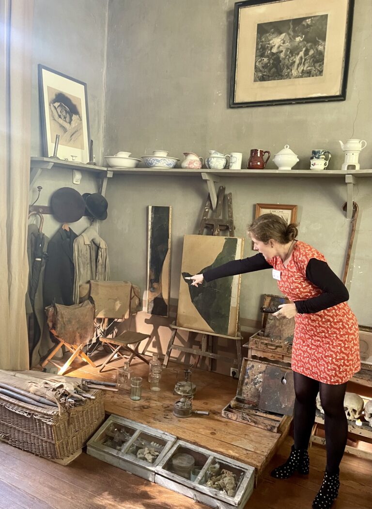 Atelier Paul Cézanne Aix en Provence Matériel de peinture en extérieur