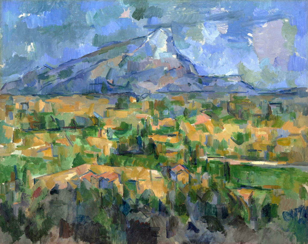 montagne sainte victoire Paul Cézanne tableau