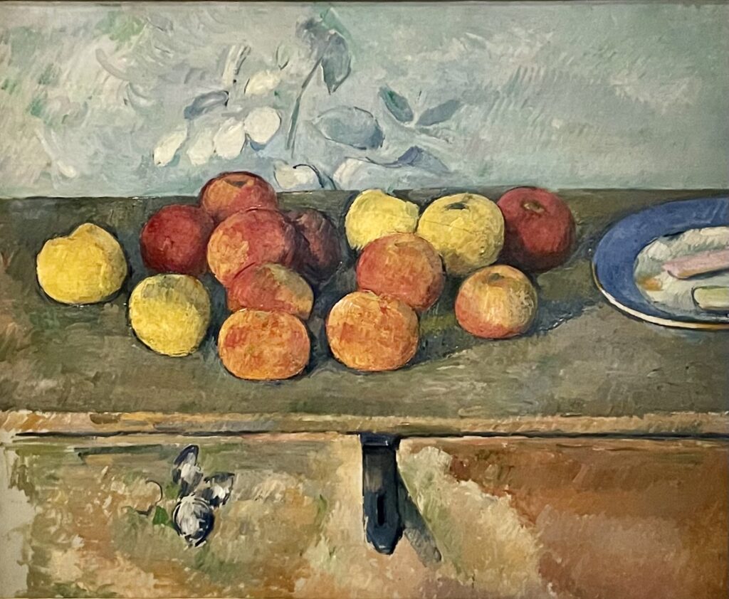 Paul Cézanne Pommes et biscuits tableau nature morte