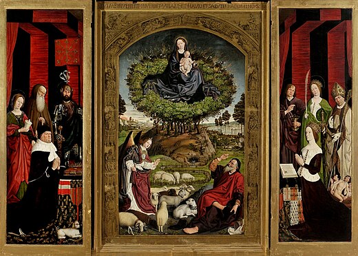 Nicolas Froment église Saint-Sauveur retable du buisson ardent Aix en Provence