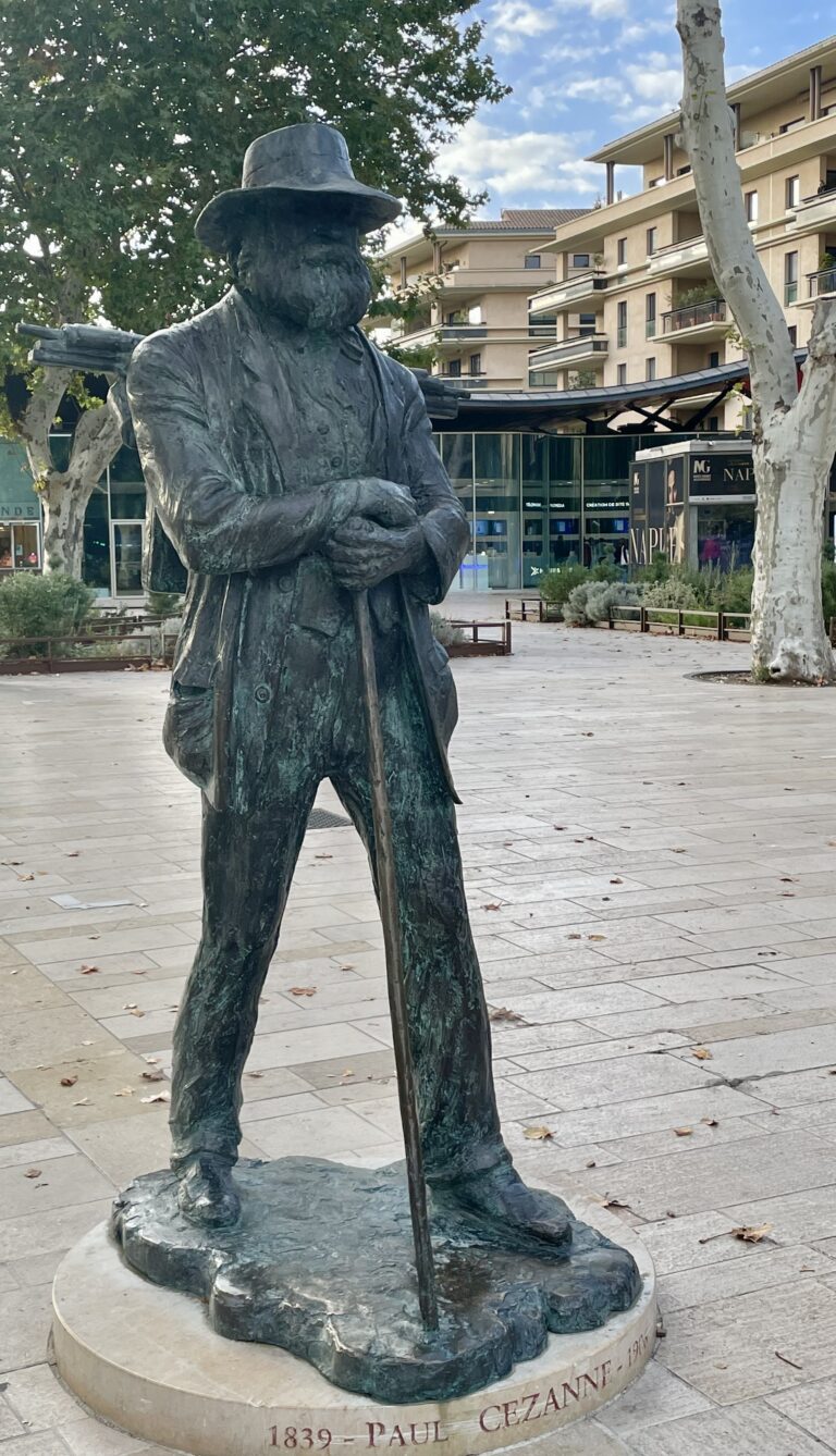 Statue Paul Cézanne Aix en Provence
