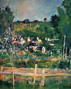 Auvers-sur-Oise Paul Cézanne tableau
