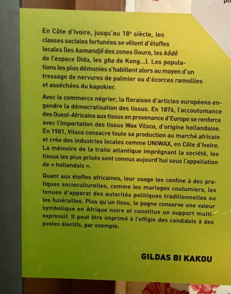 Notice rédigée par l’historien Gildas Bi Kakou pour le musée d'histoire de Nantes © S. Patel De Zorzi