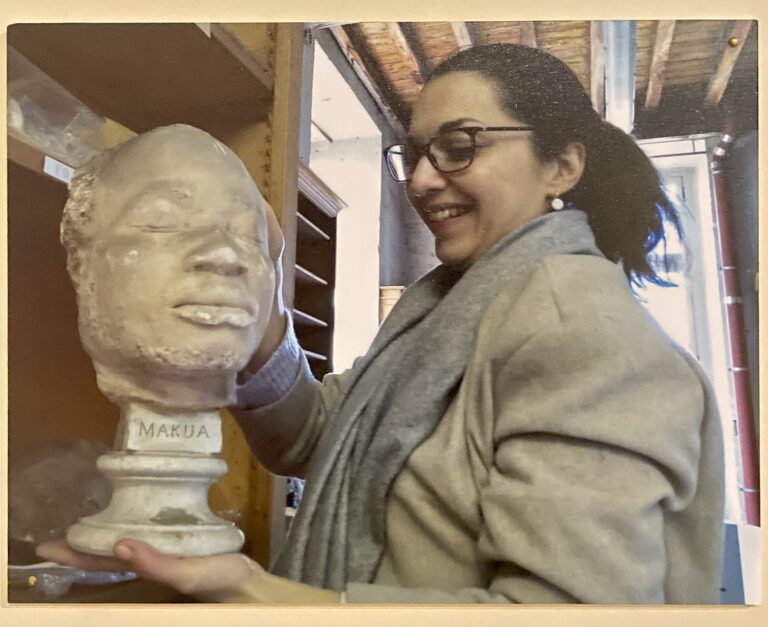 Klara Boyer-Rossol et la collection Froberville © Château royal de Blois