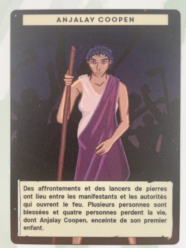Le travail collectif de Leritaz Maronaz (l’héritage du marronnage) exposé au musée intercontinental de l'esclavage à Poert-Louis