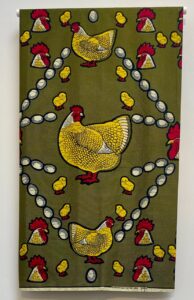 Wax de motif Famille. © Soraya Patel De Zorzi