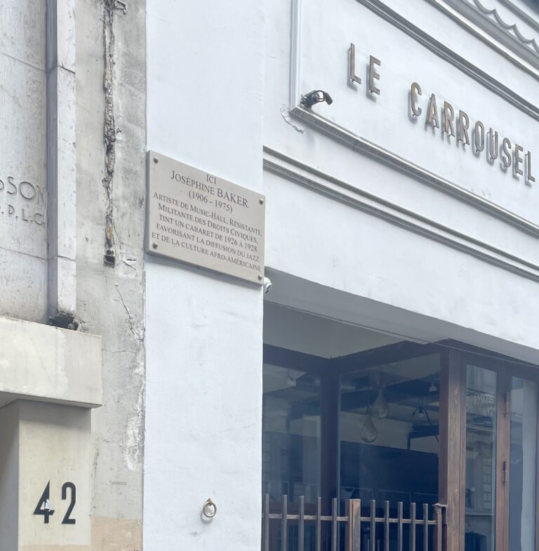 Au 42 rue Fontaine, l'ancien cabaret de Joséphine Baker © Soraya Patel De Zorzi