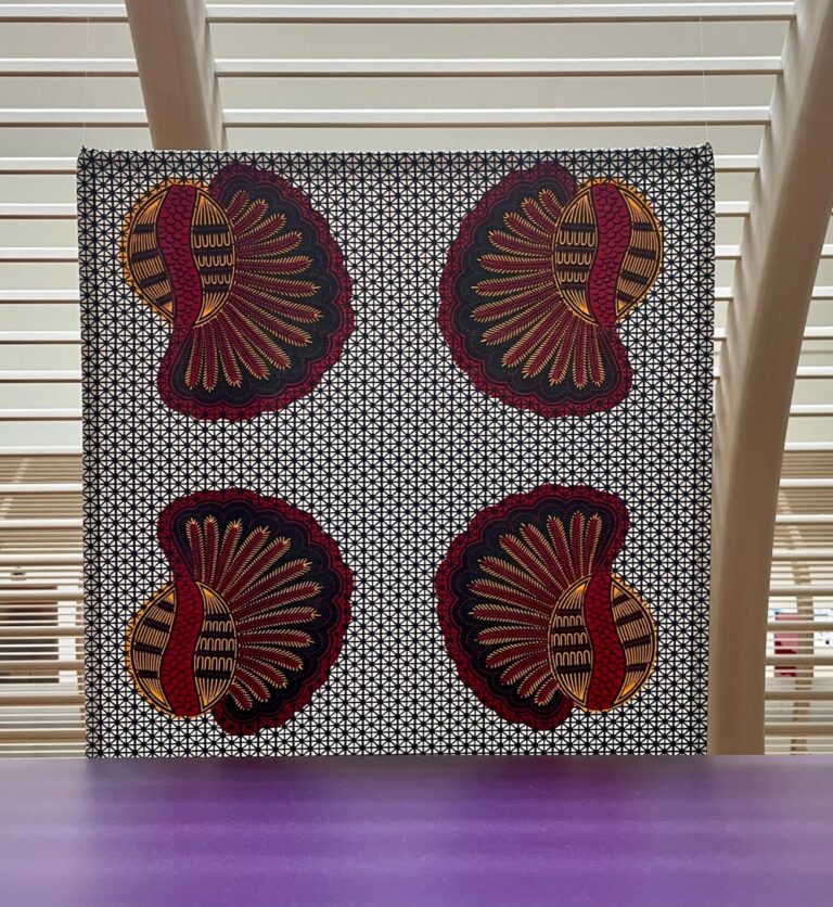 Motif de wax Coquillage. © Soraya Patel De Zorzi