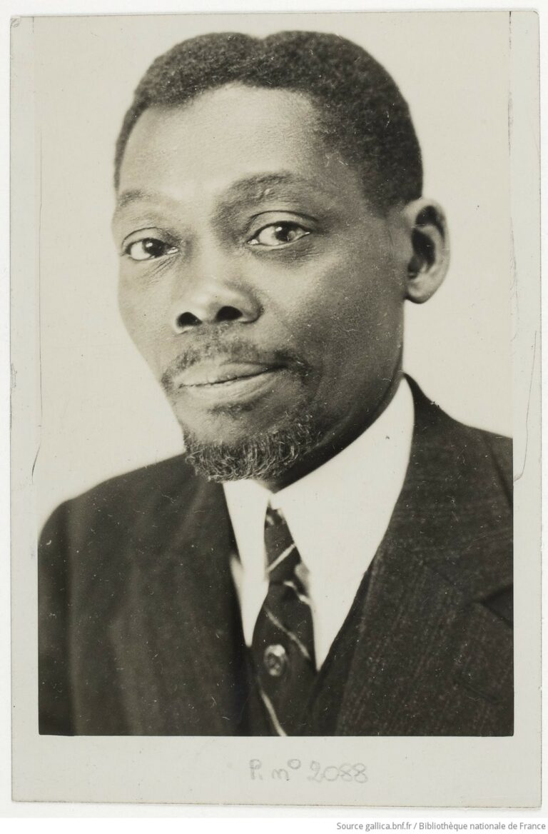 Portrait de Blaise Diagne @BNF