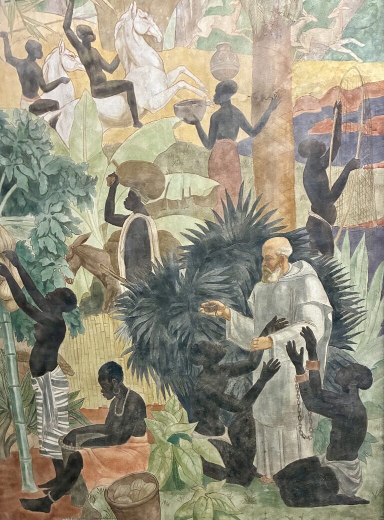 Illustration de la liberté dans la fresque du Forum © Soraya Patel De Zorzi