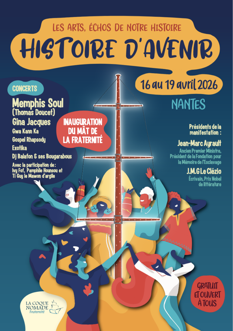 Affiche du festival Histoire d’Avenir, les Arts échos de notre histoire en 2026